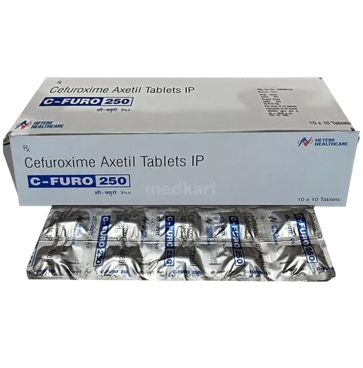 c furo 250mg tablet 10's